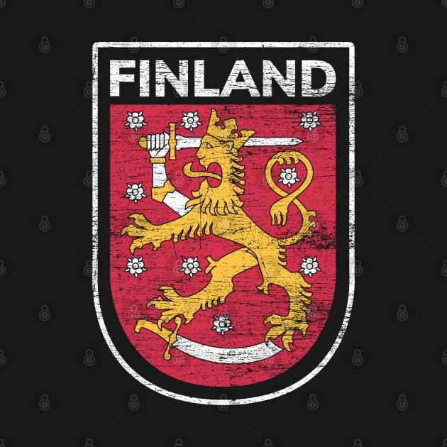 Finland Scandinavian Retro Finnish by ShirtsShirtsndmoreShirts