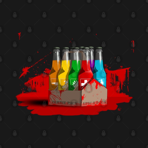 Zombie 8-Pack Bloodied by LANStudios