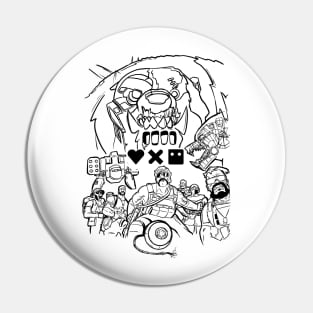 Love Death and Robots Pin