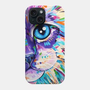 Cats in Color 1 - Ragdoll Cat Phone Case