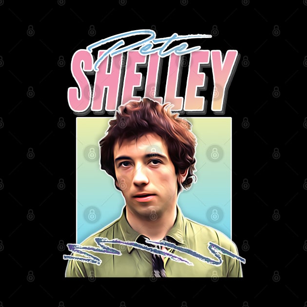 Pete Shelley / Retro Style Aesthetic Fan Art Design by DankFutura