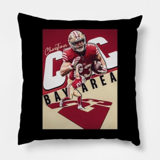 Christian McCaffrey 23 Pillow