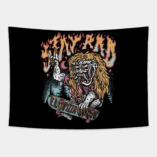 stay rad Tapestry by elpizzaloco