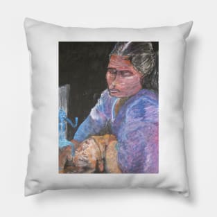 Mother and Child Pillow