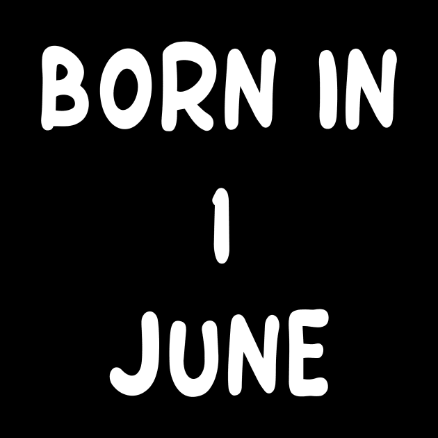 Born In 1 June by Fandie