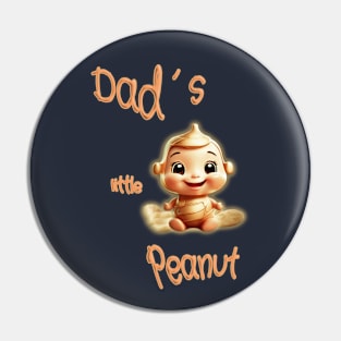 Dad´s little peanut Pin