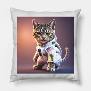 astronaut cat Pillow