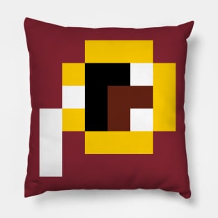 Tecmo Bowl Pixels - Washington Pillow