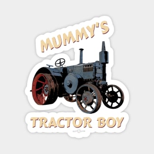 Mummy's tractor boy Magnet