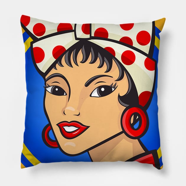 Harina Pan Pillow by DISOBEY