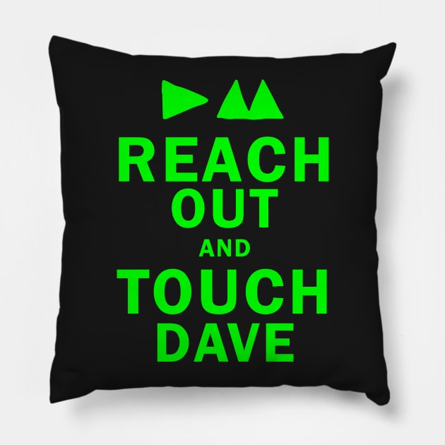 Touch Dave - Neon Pillow by GermanStreetwear