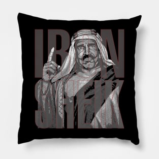 iron sheik fan art Pillow