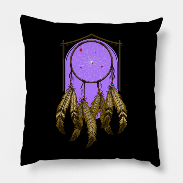 Catching dreams Pillow by JDansereauart 