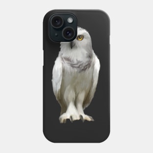 Snow Owl Phone Case