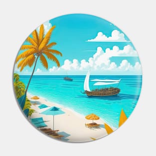 Maldives Pin