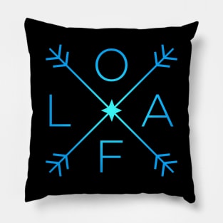 Olaf Crossed Pillow