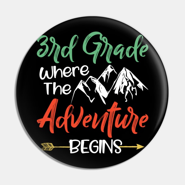 Third Grade Where The Adventure Begins Pin by SimonL