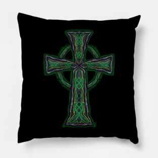 Celtic cross Pillow