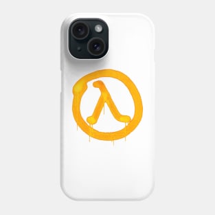 Lambda spray Phone Case