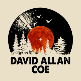 David Name Record Music Forest Gift T-Shirt