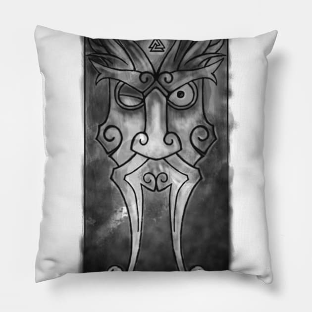 Odin will always see you! Pillow by DanielVind