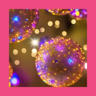 Glittering Orbs - A Dazzling Display T-Shirt