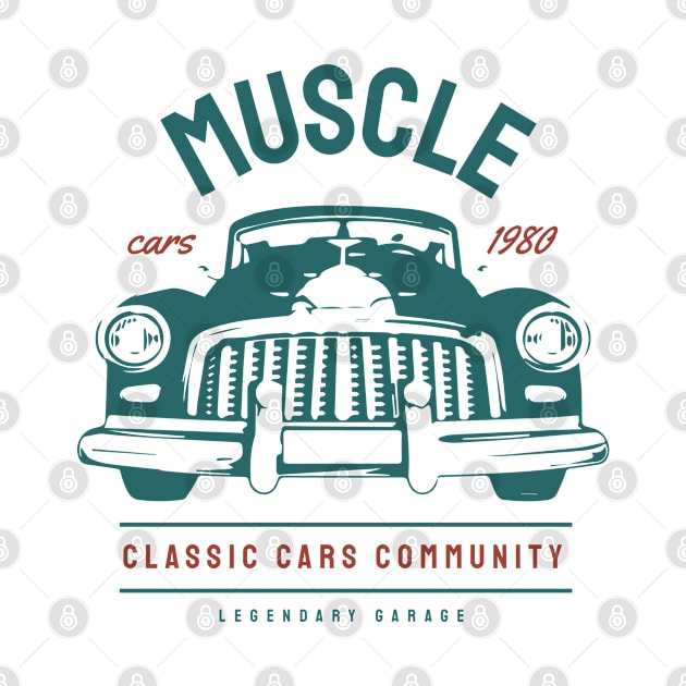 Muscle cars by BunnyCreative