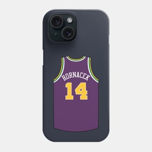 Jeff Hornacek Utah Jersey Qiangy Phone Case