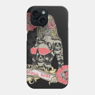 Skull Rose Phone Case