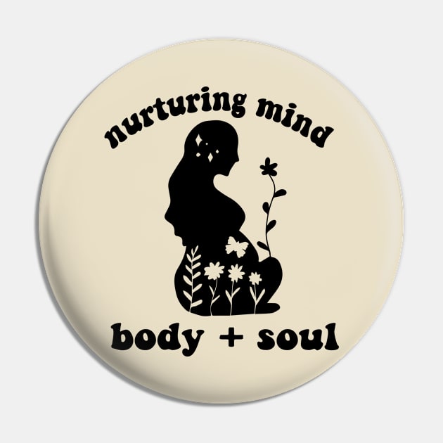 Doula Shirt - Minimalist Birth Doula Gift - Pregnant Women Pin by blacckstoned