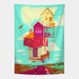 CAMPER CARAVAN Tapestry