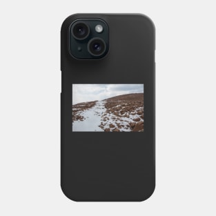 Snow on the Mountainside Phone Case