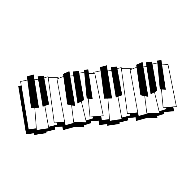 Piano Keys by HelenDesigns