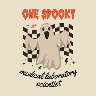 Medical Laboratory Scientist - Spooky Halloween Design T-Shirt