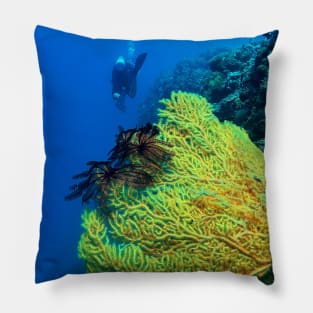 Sea Fan Coral Pillow