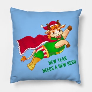 New year needs a new hero Pillow