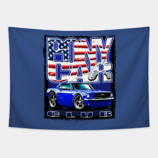 Pony Car Club Tapestry