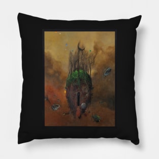 zdzislaw beksinski  - El tétrico universo pictórico de Zdzisław Beksiński Pillow