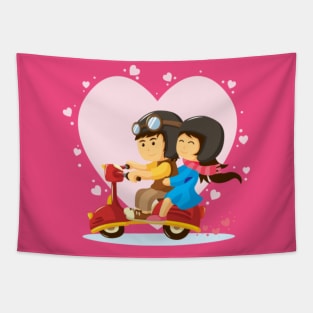 valentine gift Tapestry