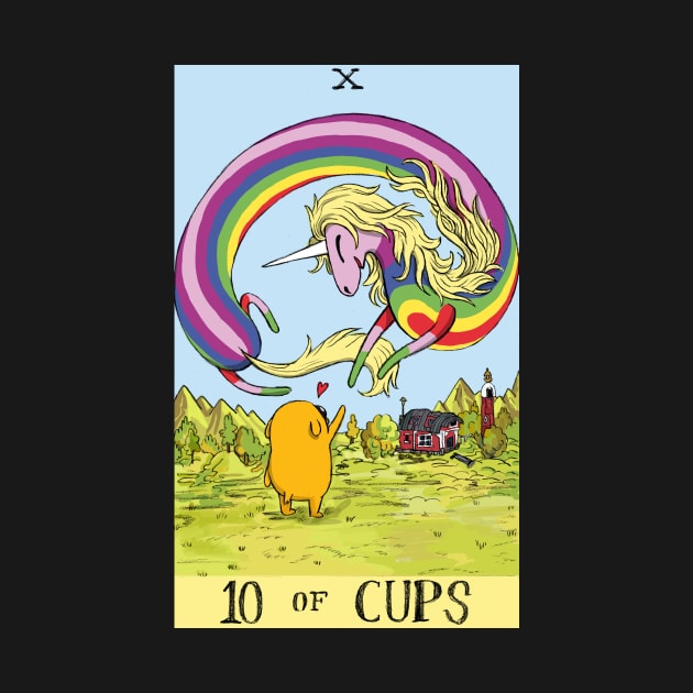 Lady Rainicorn as 10 of Cups by sadnettles