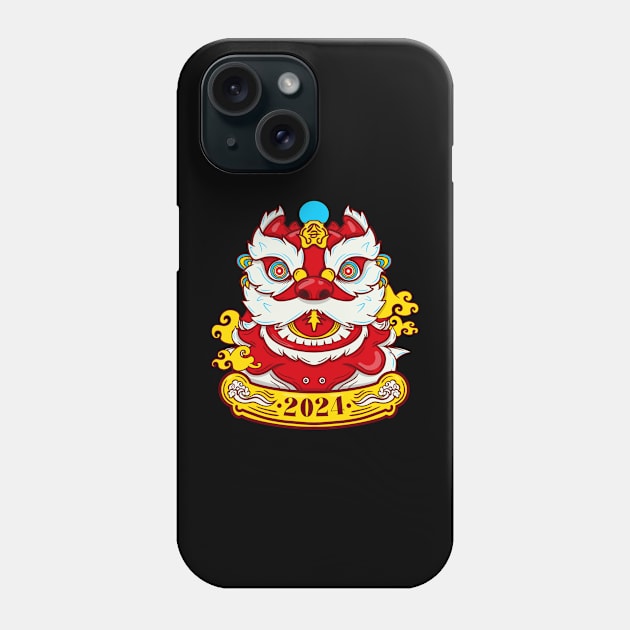 Chinese New Year Dragon 2024 Phone Case by By-Berto