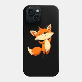 Mystified Dancing Fox Phone Case