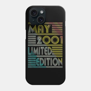 Born In May 2001 19th Birthday Gift 19 Yrs Old Phone Case