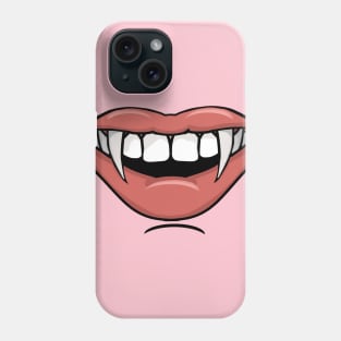 Smiling Fangs Phone Case