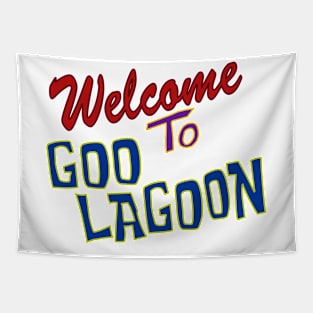 Welcome To Goo Lagoon Tapestry