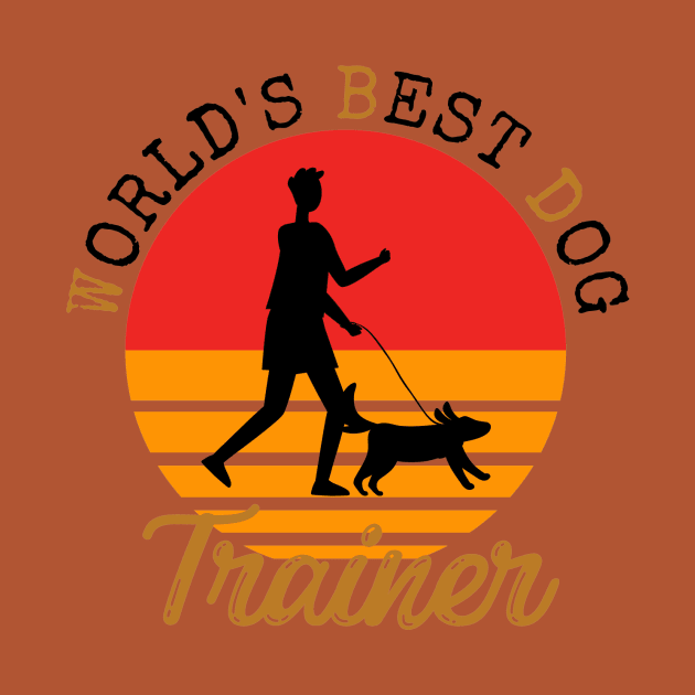 World's Best Dog Trainer by hs Designs