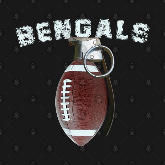 Bengals Bootball Grenade. by Halmoswi