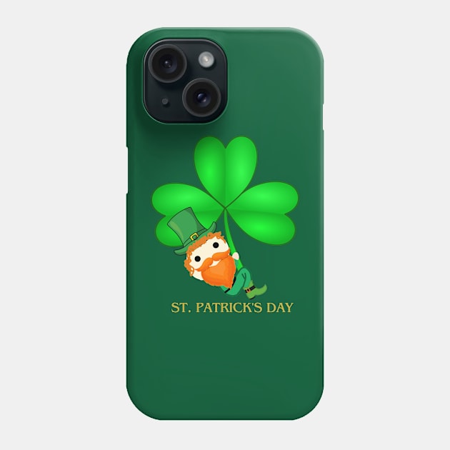 St. patrick's day Phone Case by Gerson's monsters