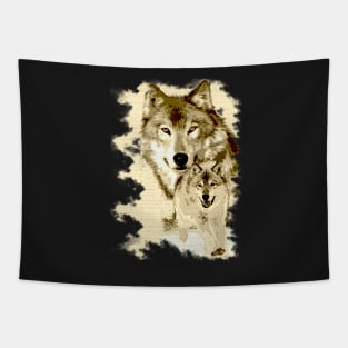 Wolf of Alaska Tapestry