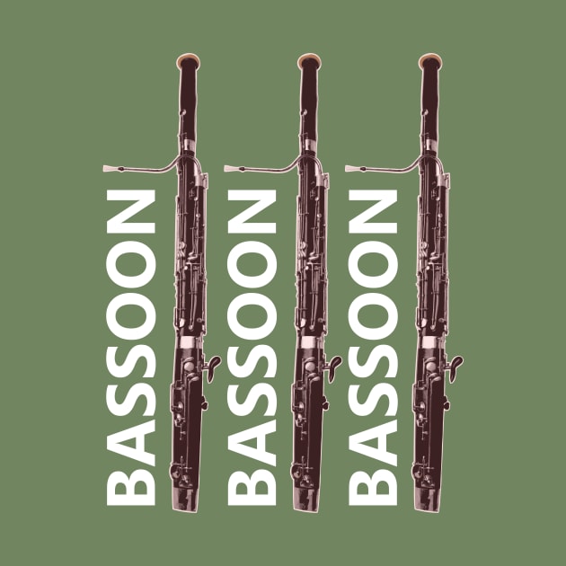 Bassoon x 3 by Dawn Anthes